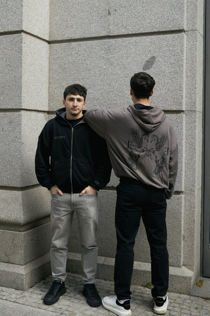 Dual Pegasus Zip Hoodie